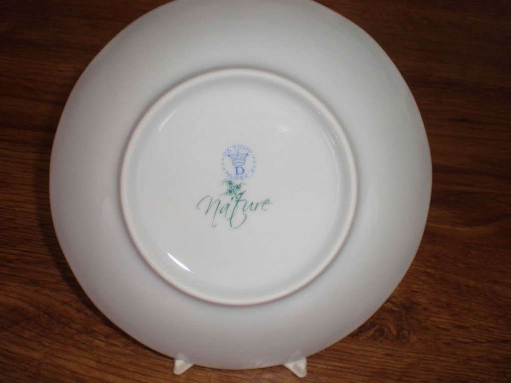 Cibulák tanier plytký 26 cm  NATURE cibulák cibulový porcelán originálny cibulák Dubí