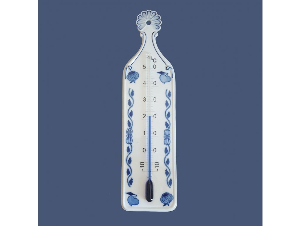 Cibulák Teplomer izbový 30cm Originálny Český Porcelán Dubí 
