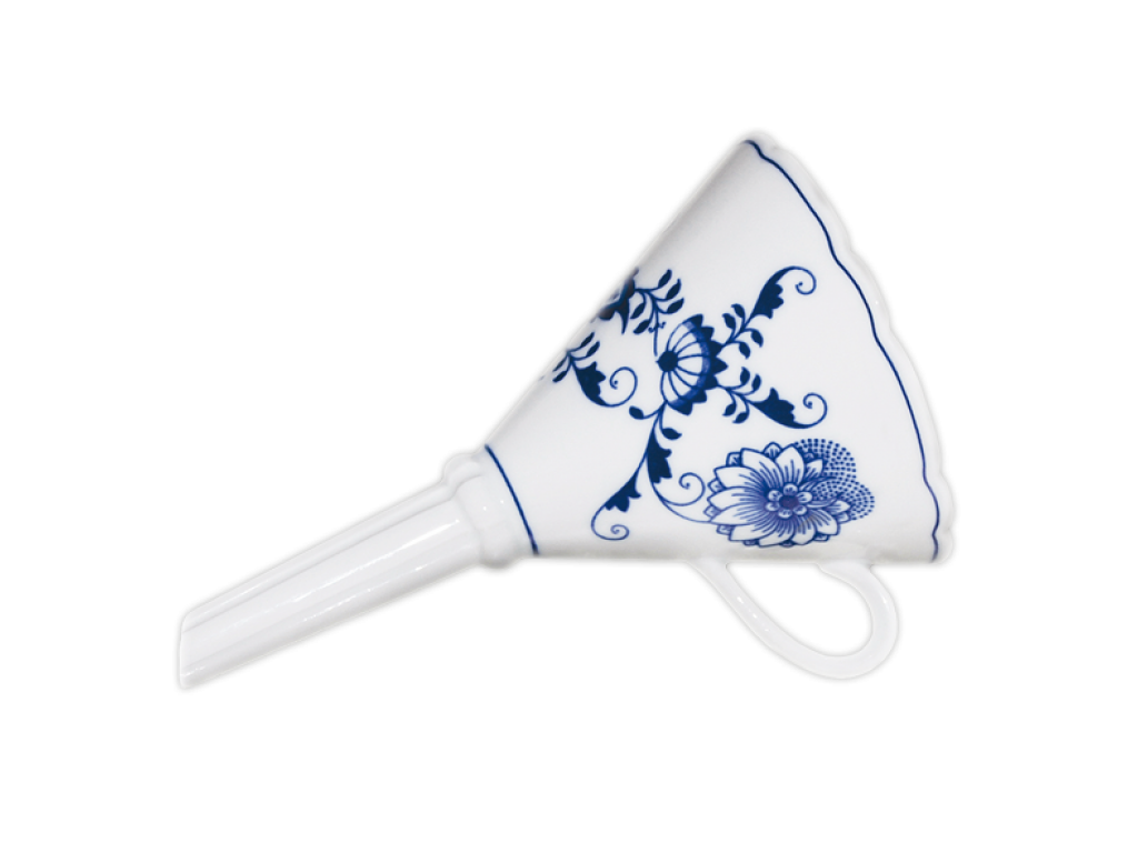 Cibulák Trychtýř 10,6x 16,7cm 180 g Originál Český porcelán Dubí