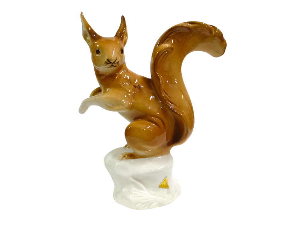 Eichhörnchen 20,5 x 9,0 x 24,5 cm 0,750g Bohemia Porzellan Dubí