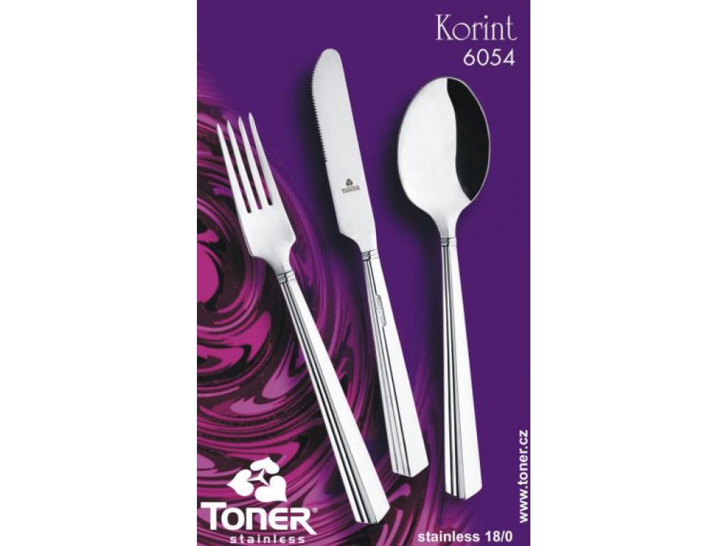 Dessert fork Korint Toner stainless steel 6054