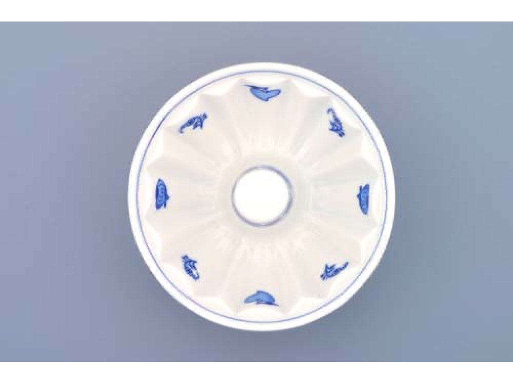 ZELENÝ Cibulák Bábovka 14cm Originálny Český Porcelán Dubí
