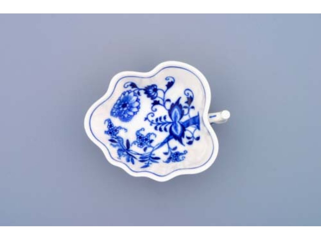 ZELENÝ Cibulák Cukřenka list 14cm Originál Český porcelán Dubí