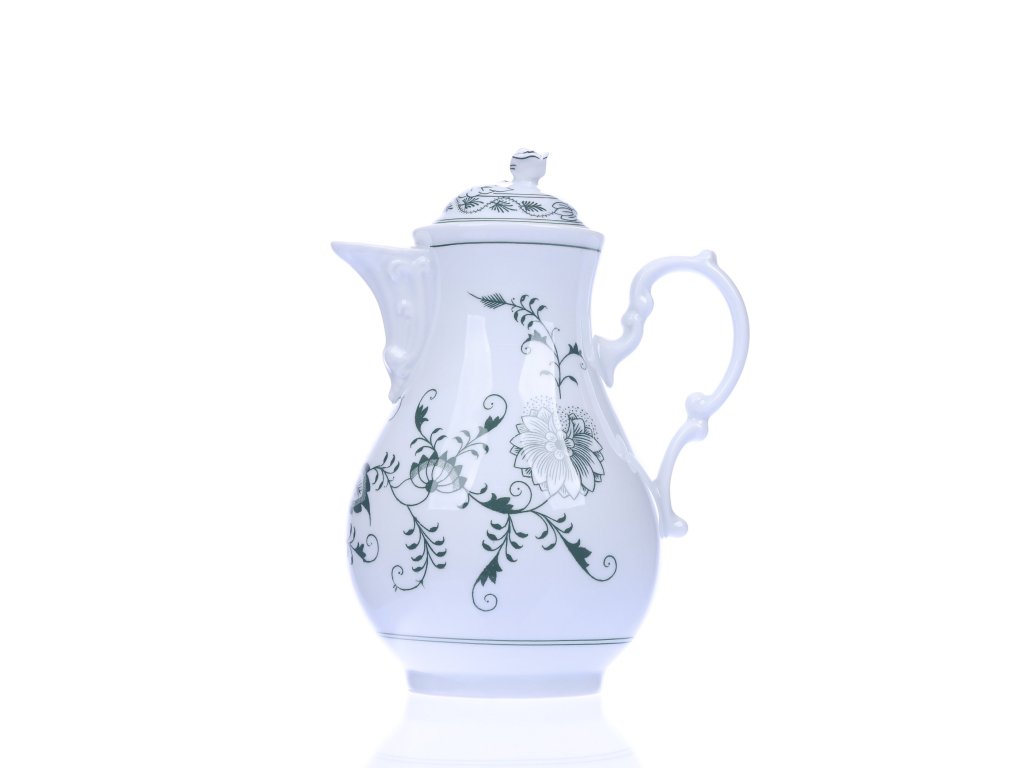 ZELENÝ Cibulák Konvice kávová  0,60l Originál Český porcelán Dubí