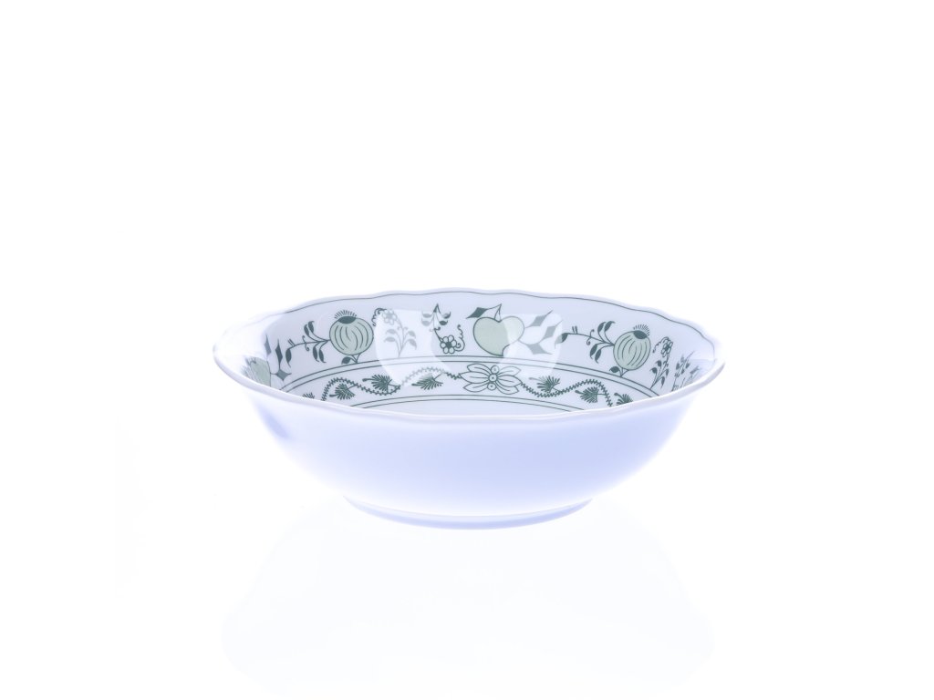ZELENÝ Cibulák Misa kompótová vysoká 21cm Originálny Český Porcelán Dubí
