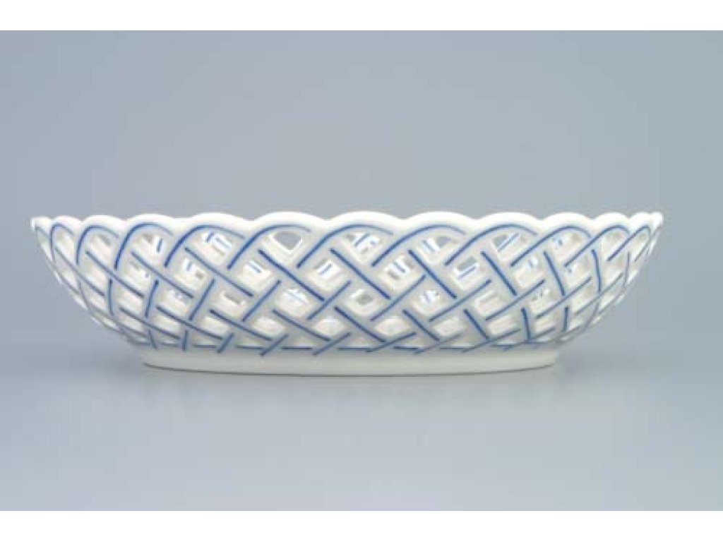 ZELENÝ Cibulák Mísa kulatá prolamovaná  18cm Originál Český porcelán Dubí