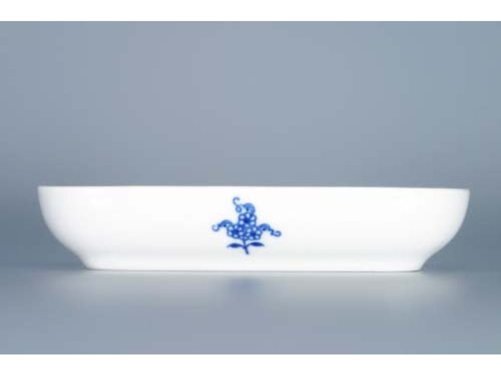 GREEN  Zwiebelmuster Aeroset bowl medium 14.5 x 10 cm Original Blue Onion Pattern Bohemia from Dubi