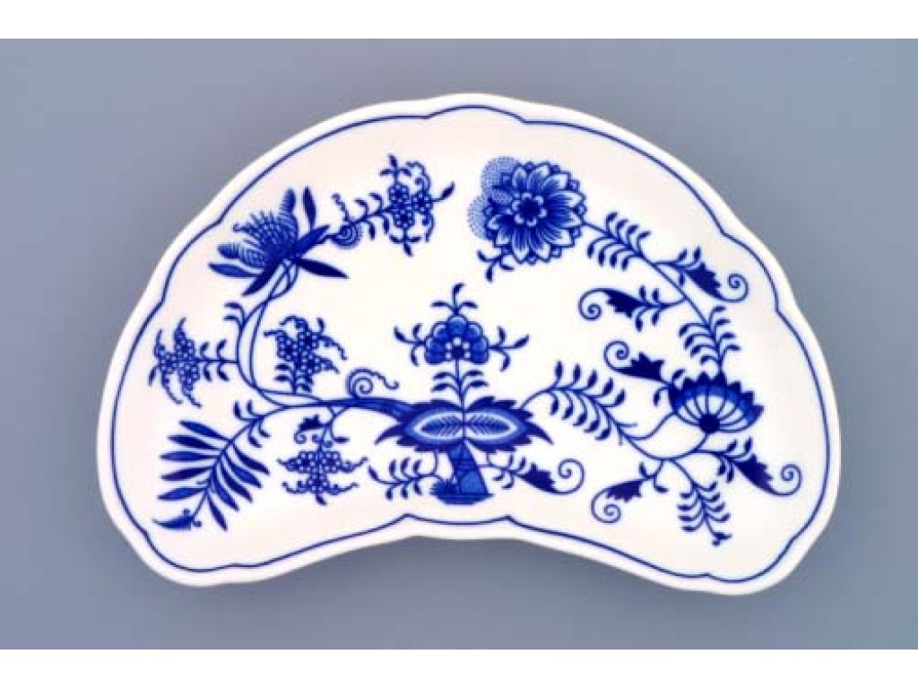   ZELENÝ Cibulák Miska na kosti  19cm Originál Český porcelán Dubí 