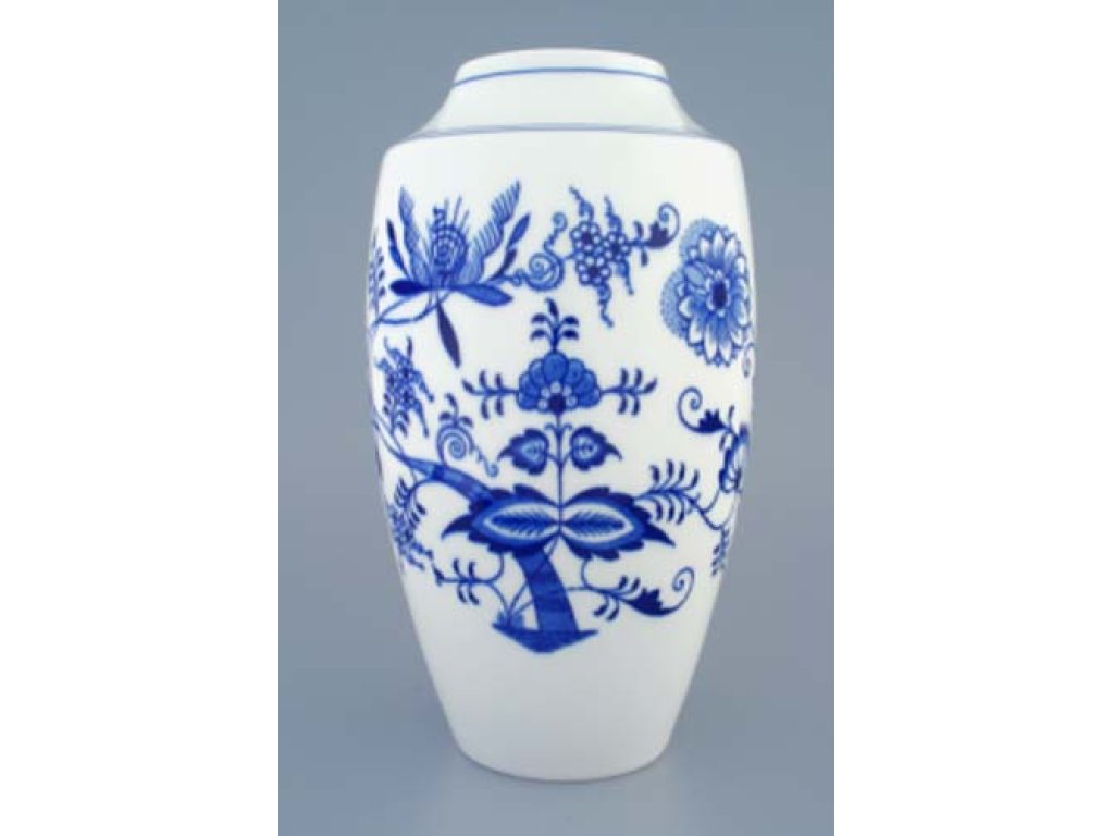 ZELENÝ Cibulák Váza 1211  27cm Originál Český porcelán Dubí 