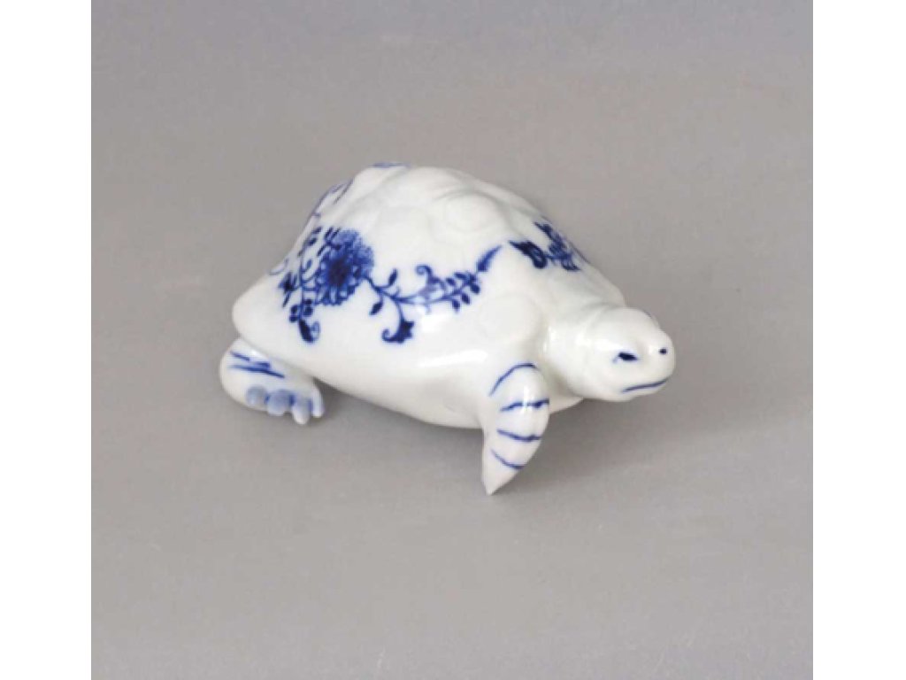 ZELENÝ Cibulák Korytnačka 342 Dux 9cm Originálny Český Porcelán Dubí 