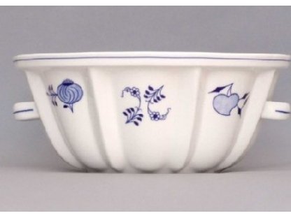 Cibulák forma na pečenie bábovka 27,2cm cibulový porcelán, originálny cibulák Dubí 2.akosť