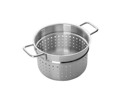 Stainless steel steamer colander for pot 24cm Berndorf 