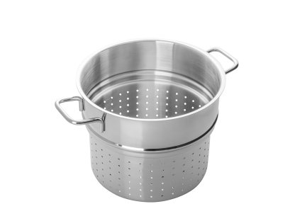 Stainless steel steamer colander for pot ø 24 cm Berndorf