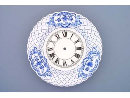 Zwiebelmuster Front wall to the clock embossed 27cm Original Blue Onion Pattern Bohemia from Dubi 