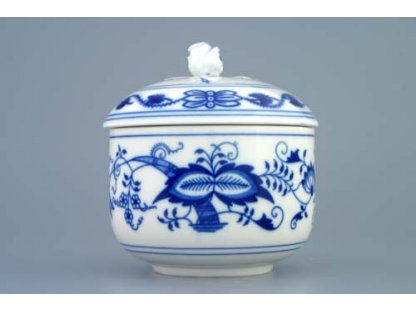 Czech porcelain sugar bowl without ears with lid without. cutout.  0,30 l