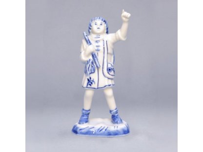 Cibulák Chlapec s píšťalkou 3,5 x 4,0 x 10,8 cm 0,060 g Originálny Český Porcelán Dubí
