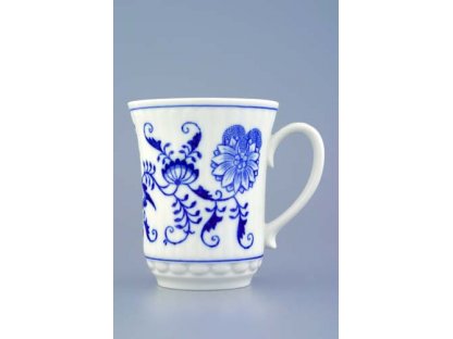 Cibulák Sale 5+1 FREE mug Derby M 0,25 l, original Dubí porcelain, onion pattern, 2nd quality