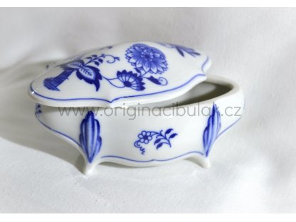 Zwiebelmuster  Box Hana, Original Bohemia Porcelain from Dubi