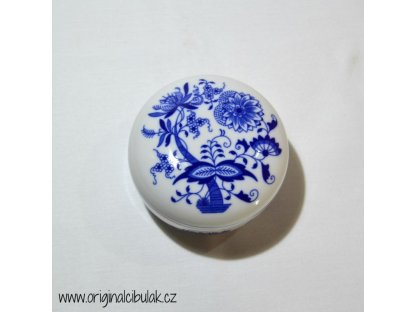 Cibulák dóza okrúhla 7 cm originálny cibulák český porcelán Dubí 2. kvalita