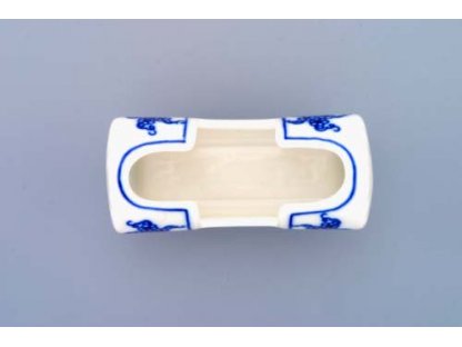 Cibulák dóza na špáradlá 8  cm cibulový porcelán, originálny cibulák Dubí, 2. akosť
