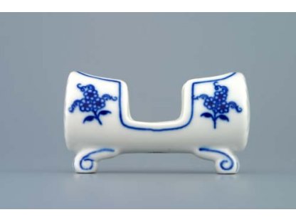 Cibulák Dóza na párátka 8 cm originální cibulákový porcelán Dubí, cibulový vzor,