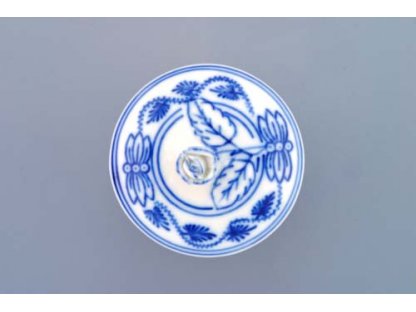 Cibulák horčičník s viečkom 6 cm cibulový porcelán originálny cibulák Dubí