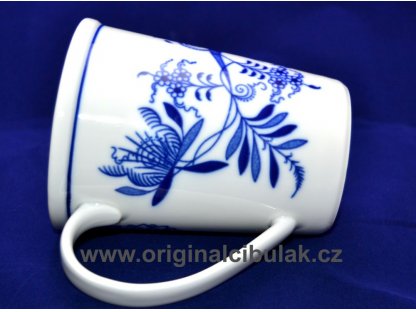 Zwiebelmuster Mug  Erin M 0.42L, Original Bohemia Porcelain from Dubi