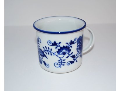Zwiebelmuster  Tasse Tina 0,38l M groß Original Bohemia Porzellan Dubi Karlsbader 
