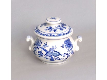 Cibulák Hrnček zapekací s uškami a s viečkom s úchytkou 0,5l Originálny Český Porcelán Dubí