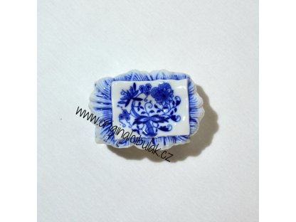 Cibulák jasličky 5,5 cm cibulový porcelán, originálny cibulák Dubí