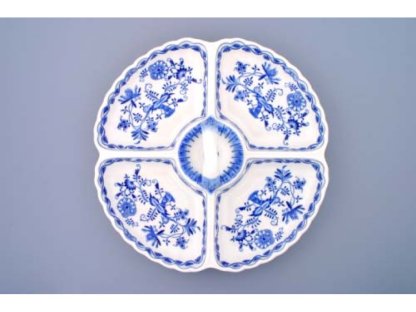 Zwiebelmuster Cabaret four piece 32cm Original Blue Onion Pattern Bohemia from Dubi