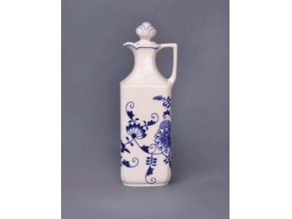 Cibulák Karafa hranatá  27,1 cm 0,70l Originál Český porcelán Dubí 