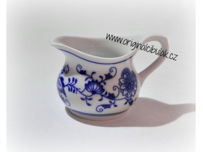 Cibulák konvička na šťávu 0,10 l originální porcelán Dubí 2.jakost