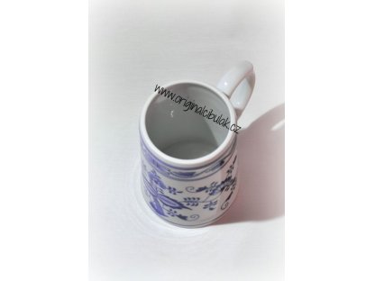 Cibulák korbel hladký 0,50 l cibulový porcelán originálny porcelán Dubí