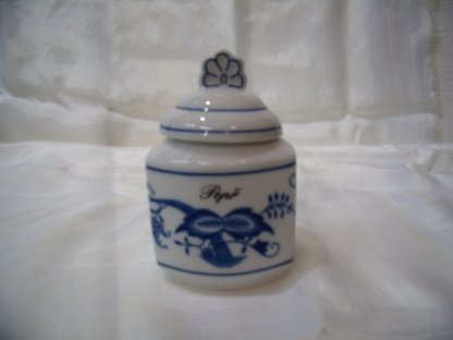 Cibulák spice jar with lid and inscription New spices 0,20 l Dubí