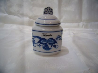 Cibulák spice jar with lid and inscription Ginger 0,20 l Dubí