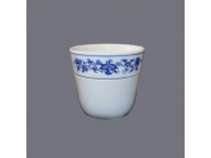 Zwiebelmuster Flower Pot Krasko, Original Bohemia Porcelain from  Dubi
