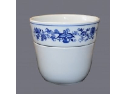 Cibulák květináč Krasko 18,5 cm originální cibulákový porcelán Dubí, cibulový vzor,