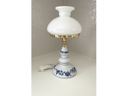 Cibulák lampa elektro originál český porcelán Dubí 2,jak