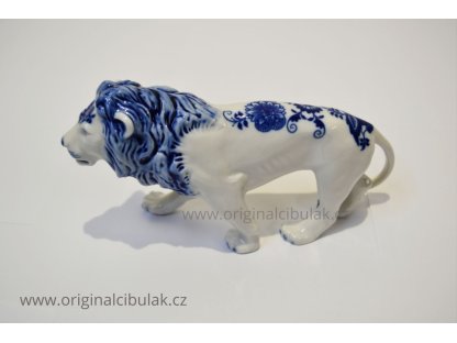 Cibulák Lev 12cm Originálny Český Porcelán Dubí