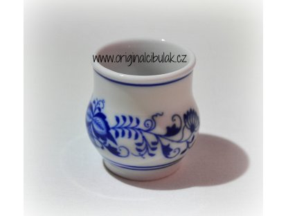 Cibulák likérka 0,045 l cibulový porcelán originálny cibulák Dubí