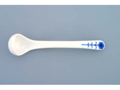 Zwiebelmuster Smooth Spoon, Original Bohemia Porcelain from Dubi