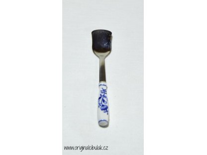 Zwiebellöffel für Eis, 15 cm, original Zwiebelmuster porzellan Dubi