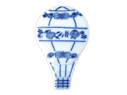 Cibulák magnetka lietajúcí balón 5cm, cibulový porcelán, originálny cibulák Dubí 1. akosť