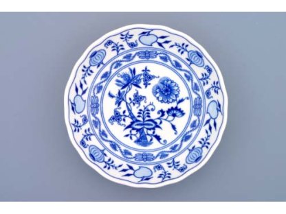 Zwiebelmuster Kompottschale 16cm  Original Bohemia Porzellan Dubi Karlsbader
