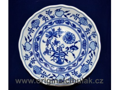 Zwiebelmuster Kompottschale 16cm  Original Bohemia Porzellan Dubi Karlsbader