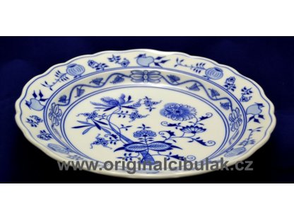 Zwiebelmuster Round Deep Dish 28cm, Original Bohemia Porcelain from  Dubi