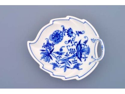 Zwiebelmuster Blattschale 15cm Original Bohemia Porzellan Dubi Karlsbader
