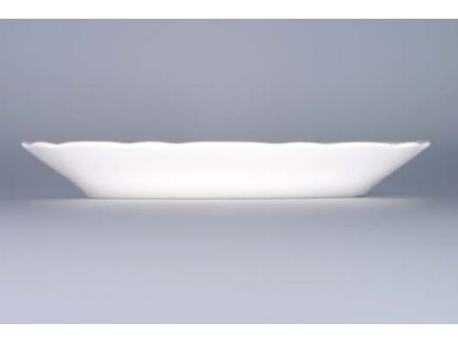 Cibulák mísa oválná 24 cm, originální cibulákový porcelán Dubí, cibulový vzor,