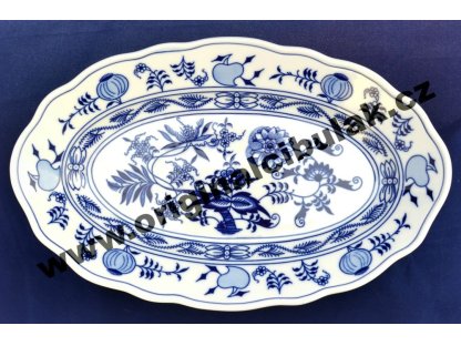 Zwiebelmuster Oval bowl 31cm Original Blue Onion Pattern Bohemia from Dubi 